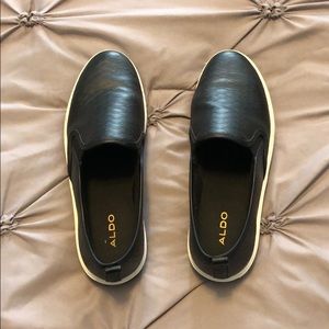 Black Snake Print Aldo Shoes